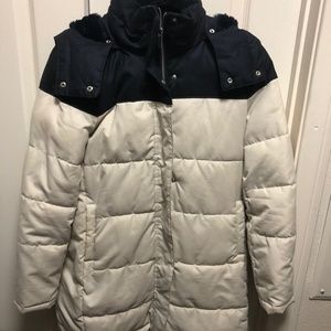 Old Navy Blue/ Cream Winter Coat